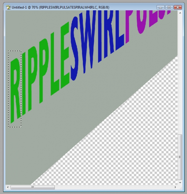 Creation of Psychedelic Swirl: Step 12